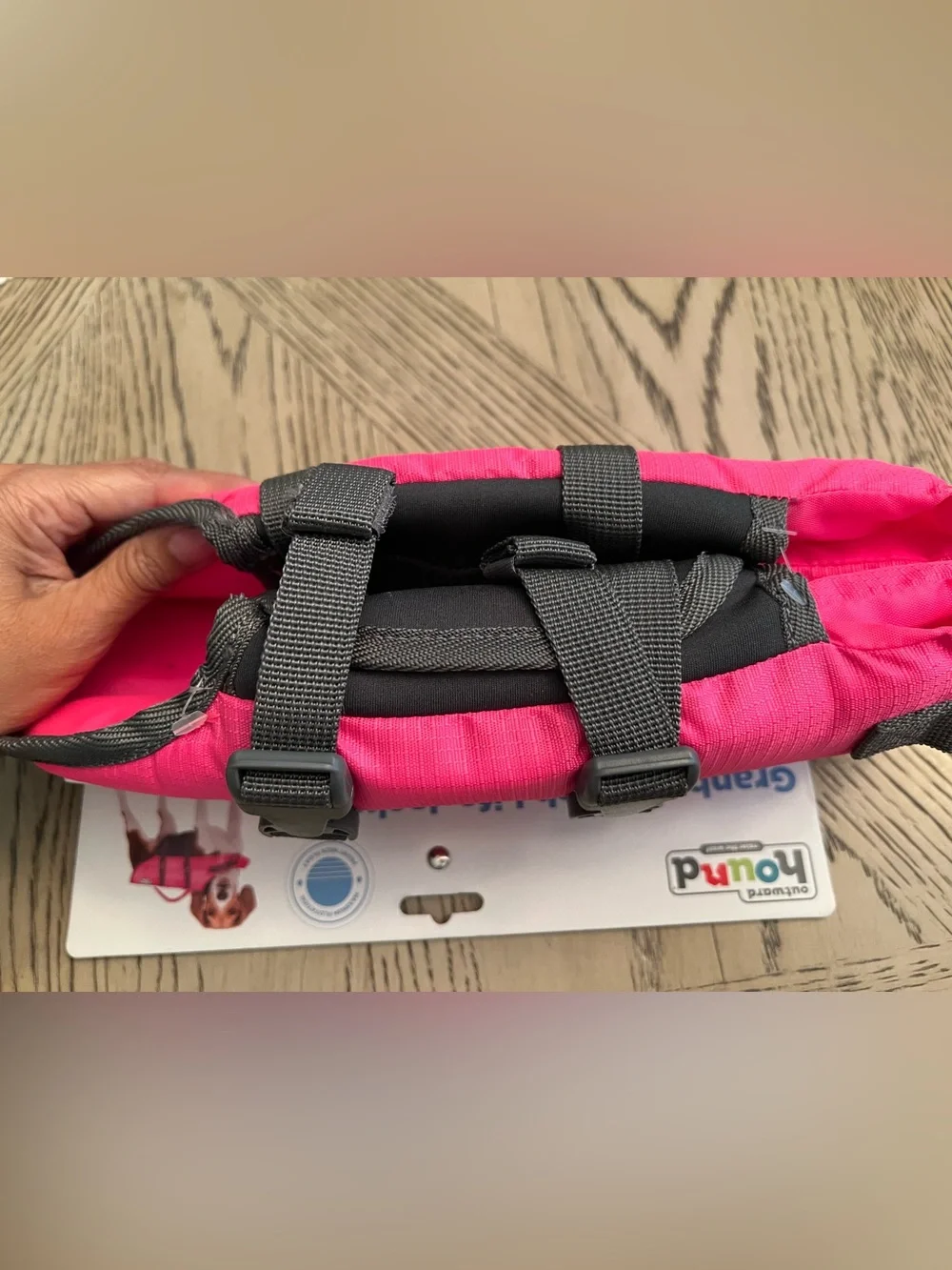 Outward Hound Granby Splash Life Jacket bright pink Small / girth 18-20” NWT